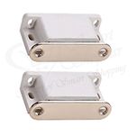 Smart Shophar Steel & Plastic Door Catcher Silver Pack of 2 Pieces