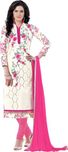 Saara Cotton Embroidered Salwar Suit Dupatta Material(Un-stitched)