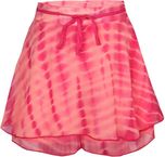 Gini & Jony Printed Girls Regular Red Skirt