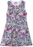 FS Mini Klub Midi/Knee Length Casual Dress(Pink, Sleeveless)