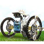 Cute Sunlight 14 in 1 Educational Solar Powered Robot Diy Kit
