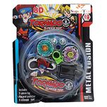 SuperToy(TM) Beyblade Set With Launcher Speed Top Metal Fusion (Assorted)
