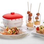 Hojo Microwave Skewers Kabab Maker No Mess