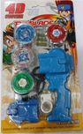Beyblade 4d System Metal Masters Fury With Handle Launcher Ver :- II(Multicolor)
