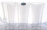 Arrison Unbreakable Transparent Drinking Glass or Tumbler Set ( Pack of 6) flower pot