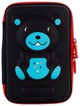 Ofsign Multipurpose Cute Bear Art Black Pencil Pouch