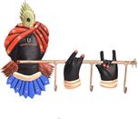 eCraftIndia Lord Krishna Iron Key Holder(3 Hooks, Multicolor)