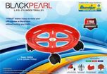 Black Pearl Ferris Gas Cylinder Trolley(Red, Pack of 2)