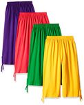 Sinimini Girls Casual Capri (Pack Of 4)