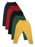 New Day Girls Cotton Leggings Pack of Five For 7-8 Years