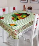 Kuber Industries Floral 6 Seater Table Cover(Multicolor, Plastic)