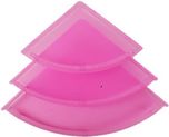 RoyaL Indian Craft Plastic Wall Shelf(Number of Shelves - 3, Pink)