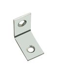 Screwtight Angle Bracket Corner Bright Zinc Plated on Iron 25 x 16mm-pack of 20 pcs