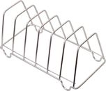 KCL Plate Stand For 6 Stainless Steel Kitchen Rack(Silver)