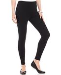 FashGlam Women Premium Ankle Length Cotton Legging - Black