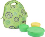Tupperware Go Fresh Lunch 3 Containers Lunch Box(900 ml)