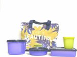 Tupperware Life Is beautiful 4 Containers Lunch Box(1200 ml)