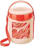 Milton Econa- Dark Red 3 Containers Lunch Box
