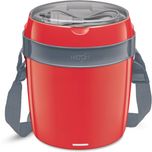Milton 360 ml 3  Compartments(Steamer  Lunch Box)
