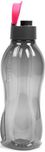 Tupperware Flip Top 750 ml Water Bottle(Set of 1, Black, Pink)