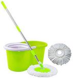 A To Z Sales Best Easy To Clean Floor Magic Bucket 2 Absorbers, Floor, Wet and Dry Mop Set