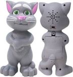 Turban Toys Talking Tom musical with touch sensitive and recording(Grey)