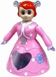 Unica 3D Light Music Dancing Princess Barbie Girl Toy for Kids(Pink)