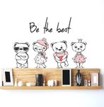 DeStudio Large Wall Sticker Sticker(Pack of 1)
