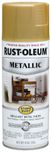 Rust-Oleum 7270830 STOPS RUST Metallic Spray Paint - Gold Rush