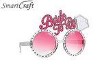 Bride To Be Goggles - Pink , Adult Party Supplies , Bachelorette Party , Party Props (Pair of 1)