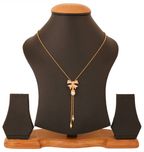 Touchstone Love Forever Yellow Gold Alloy Pendant