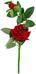 Fancymart Fp-79 Multicolor Rose Artificial Flower(4 inch, Pack of 1)