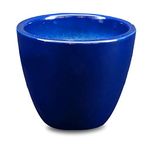 YELLOW TABLE Mini Ceramic Pot, Cobalt Blue