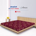 Sleepwell Activa Firmtec Mattress - (72 x 48 x 4 Inches, Maroon)