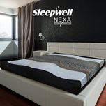 Sleepwell Nexa Mattress - (78 x 72 x 8 Inches, Off-White)