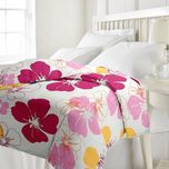 eCraftIndia Floral Single Blanket Multicolor(AC Dohar, One Single Bed Reversible AC Blanket (Dohar) [Note - Pillow Covers are not included])