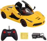 Bharat Ferrari Style Rechargeable Car With Opening Doors(Multicolor)