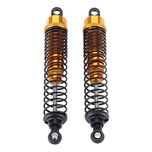 Magideal 2pcs RC 1:10th Off-Road Truck Aluminum Shock Absorber for HSP 108004 Golden