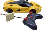 AV Shop Ferrari Style Rc Car With Open Door (Rechargeable)(Yellow)