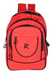 Ranger Polyster 40 Liters School Bag, Backpack | This is BIG bag fit up to 10 textbooks (Red and Black)