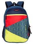 COSMUS Polyester 40 Ltr Navy Blue School Backpack
