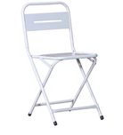 Stylish Folding Iron Chair