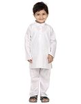 FOCIL White Kurta Pyjama For Kids(1-2 years)