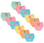 LUXCY Unisex Animal Print Panty (Pack of 12)(MRBKIPRJBKIDDO(Pack of 12)(6-12) 12_Multicolor_50)
