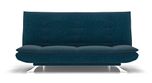 Urban Ladder Edo Fold Out Three Seater Fabric Sofa cum Bed (Blue)