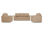 Adorn India Alexia Five Seater Sofa Set 3-1-1 (Beige)