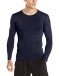Bloomun Full Sleeve Compression/Inner Tops -Deep Navy