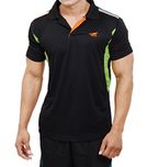 NNN Men Polyester T-Shirt (TSHIRT MICRO BLACK_XL _Black_X-Large)