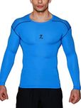 Azani Original Series Full Sleeve Compression Tops - Blue - M