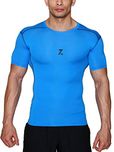 Azani Original Series Half Sleeve Compression Tops - Blue - S